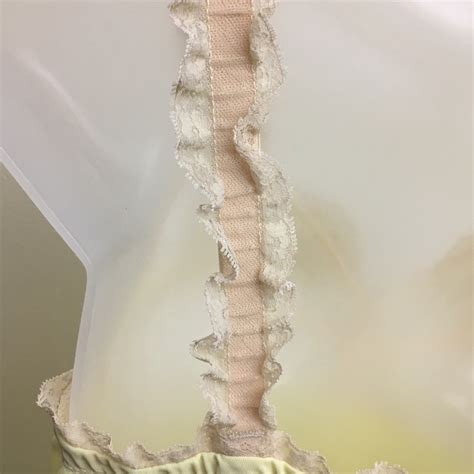 Vintage Lace And Chiffon Nightgown Lingerie Gem