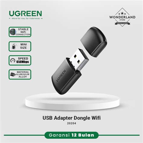 Jual Ugreen Usb Adapter Dongle Wifi Receiver 5g 2 4g Dual Band 1300mbps