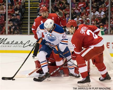 Red Wings vs Oilers Nov 6 - PIX - In Play! magazine