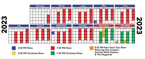 Branson Shows March 2024 Schedule Image To U