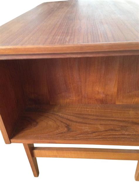 Mid Century Small Danish Teak Desk For Sale At 1stDibs