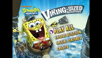 Dvd Menu Walkthroughs Spongebob Squarepants Triple Pack