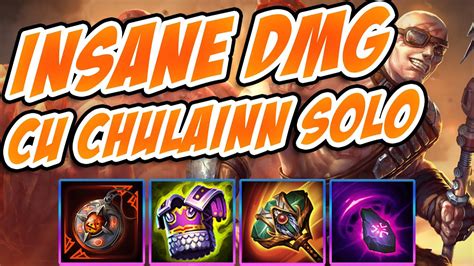 Hes A Top 3 Solo Right Now Cu Chulainn Solo Gameplay Smite Ranked