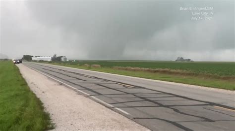 Iowa Struck By Tornado Spawning Storms Videos From The Weather Channel