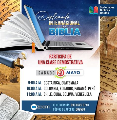 diplomado internacional de la biblia Tienda Sociedad Bíblica