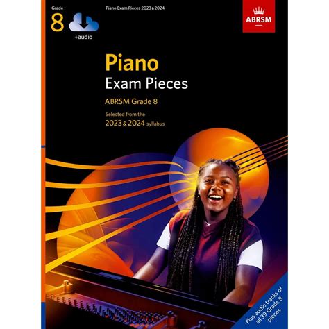 Piano Exam Pieces Grade 8 2023 24 Includes Online Audio Abrsm Just Flutes