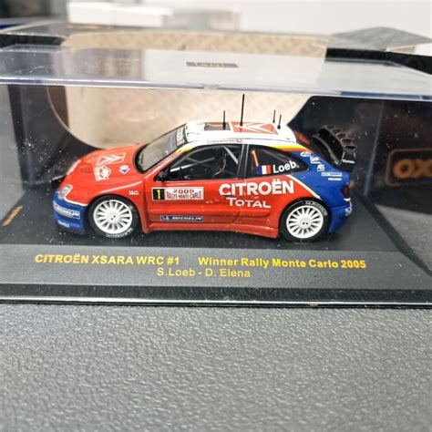 Citroen Xsara Wrc 1 Winner Rally Monte Carlo 2005 Loeb Elena With