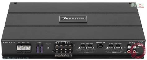 Хроники Магнитолы - 4-канальный усилитель Phantom PSA 4.120. Одноклассники