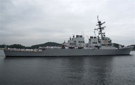 Arleigh Burke Class Guided Missile Destroyer Uss John S Mccain Ddg 56