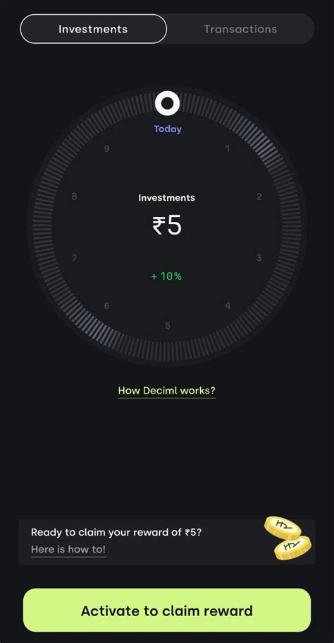 Deciml App Referral Code Daily Investing App