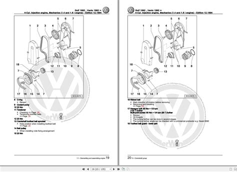 Volkswagen Golf Iii Vento Workshop Manual Auto Repair