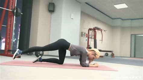 D Porn Gwenn Stacy In The Gym