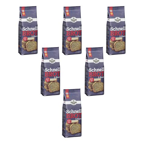 Bauckhof Schnellbrot Korn Glutenfrei Bio G Er Pack