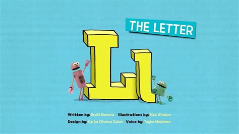 The Letter L Read Along StoryBots YouTube