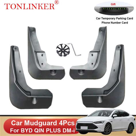 Tonlinker Car Mudguard Para Sa Byd Qin Plus Dm I Ev