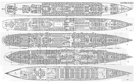 SS Leviathan Deck Plans