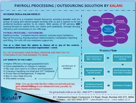 Payroll Outsourcing At Best Price In Mumbai Id 9561983548