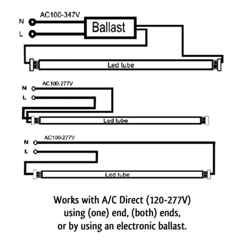 Wiring T8 Led Bulbs