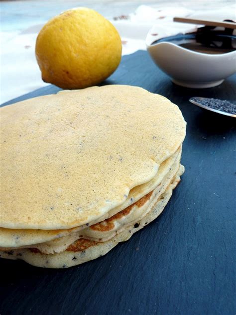 Pancakes Au Citron Et Pavot