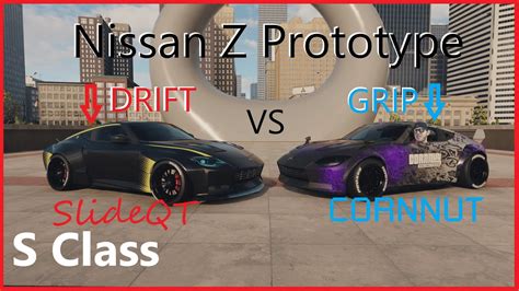 VOL 2 S Class Nissan Z Prototype DRIFT VS GRIP Cornnut SlideQT