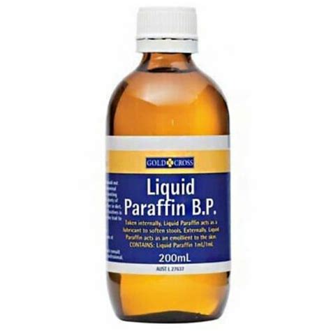 Buy Gold Cross Liquid Paraffin Bp 200ml Online Pharmacy Direct