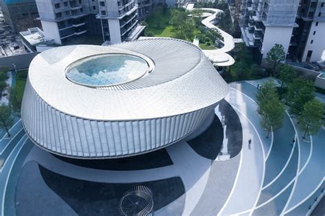 Leon Liang Has Designed A Spiral Shaped Exhibition Center Structure