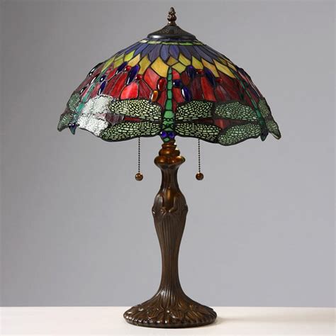 Warehouse Of Tiffany Tiffany Dragonfly 24 Table Lamp And Reviews Wayfairca