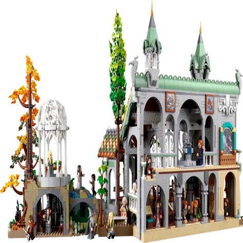 Lego 10316 Icons The Lord Of The Rings Rivendell 6167 Pieces — Toycra