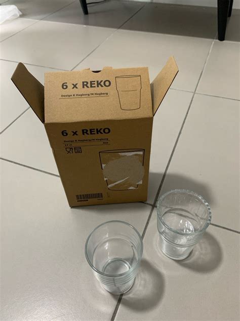 Ikea Reko Glass Furniture Home Living Kitchenware Tableware