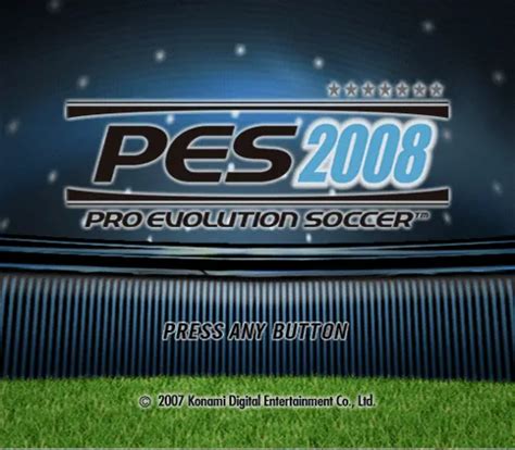 Pes Pro Evolution Soccer Mobygames