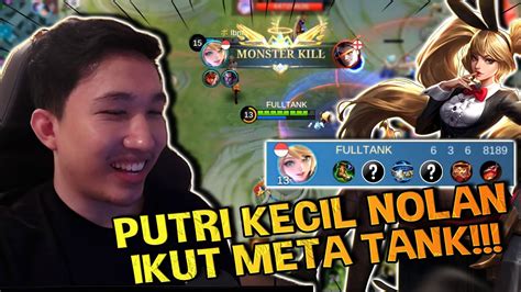 GINI JADINYA LAYLA IKUT IKUT META TANK Mobile Legends YouTube