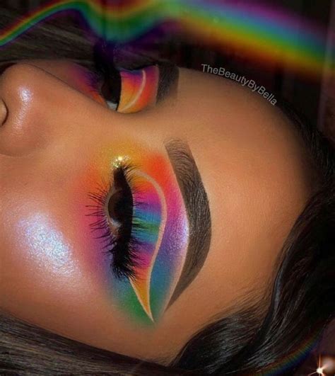 48 Pretty Rainbow Makeup Ideas Artistry Makeup