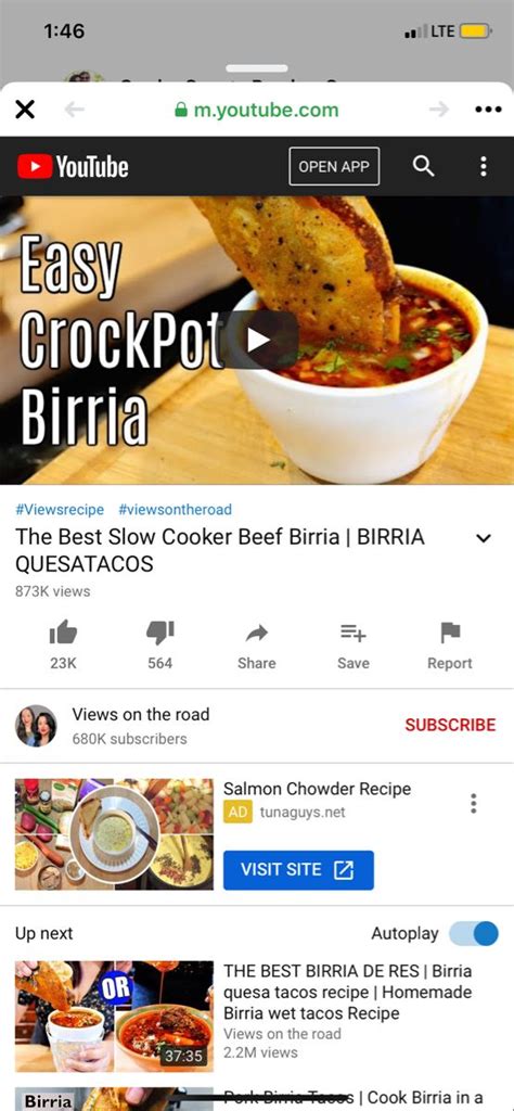 The Best Slow Cooker Beef Birria Birria Quesatacos Youtube Slow