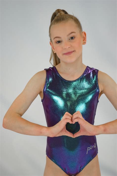 Grape Pearl Core Leotard Pink Leisurewear