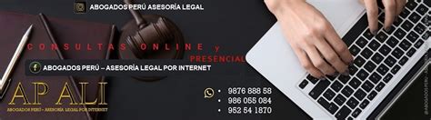 Abogados Peru Asesoria Legal Por Internet