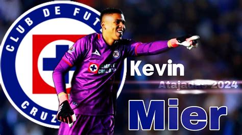 Atajadas De Kevin Mier Con Cruz Azul Excelente Juego Con Los Pies