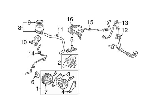 Toyota Sienna Power Steering Pump Reservoir