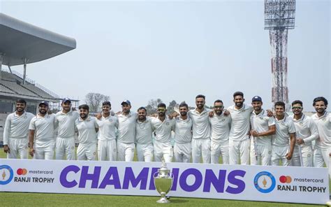 Saurashtra Won Ranji Trophy Title For Second Time By Defeating Bengal