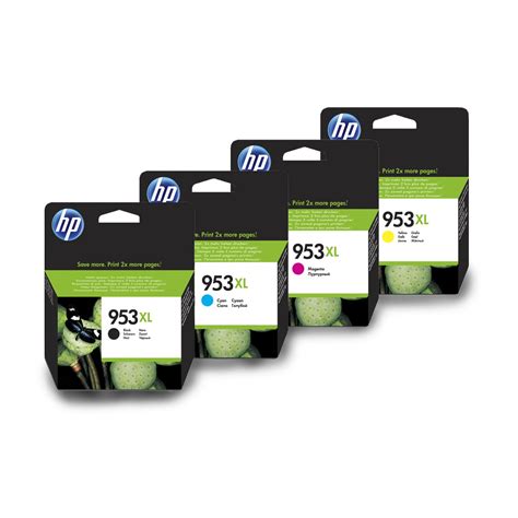 Hp 953xl Color Cartridge High Yield Ink Each 0705 158 895