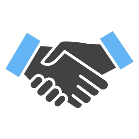 Partnership Generic Blue Icon