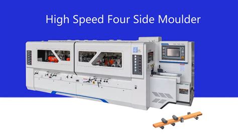 High Speed Four Side Planer Moulder Machine Wood Planer Machine