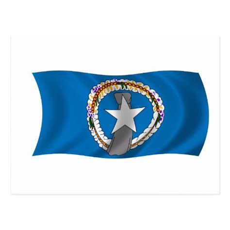 Flag of the Northern Mariana Islands Postcard | Zazzle