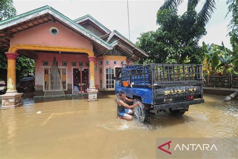 Banjir Di Muaro Jambi Mulai Surut ANTARA News