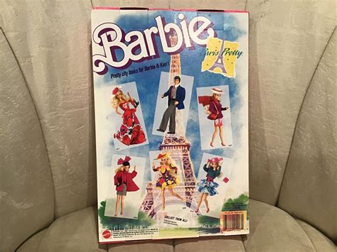 Vintage 1988 BARBIE PARIS PRETTY FASHIONS Mattel 1907 NEW NRFB EBay