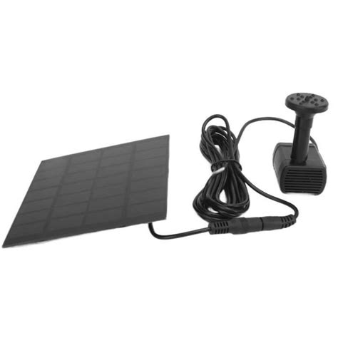 Pompe à eau solaire flottante TMISHION pour aquarium de jardin et bain