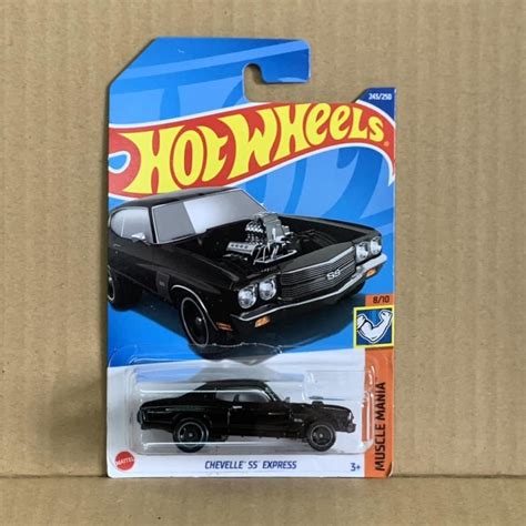 Hot Wheels Chevelle SS Express Preto Shopee Brasil