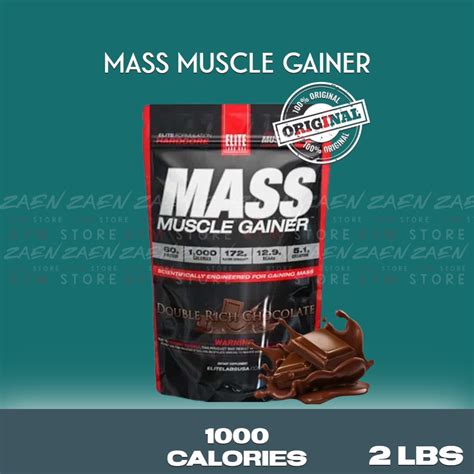 Jual Elite Labs Mass Muscle Gainer Lbs Weight Gainer Shopee Indonesia