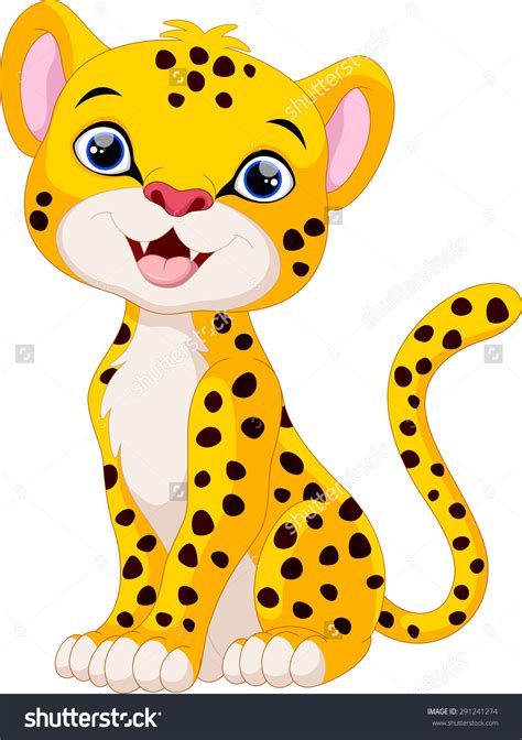 Baby Leopard Clipart | Free download on ClipArtMag