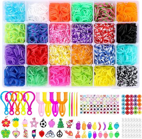 Daover Loom Band Kit Loom Bands Starter Kit Rubber Bands For