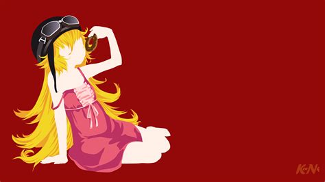 Download Shinobu Oshino Anime Monogatari Series 4k Ultra Hd Wallpaper